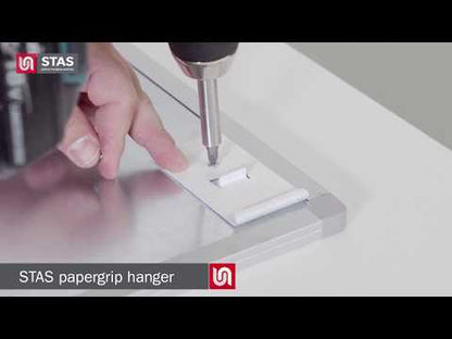 STAS papergrip hanger set - whiteboard ophangsysteem