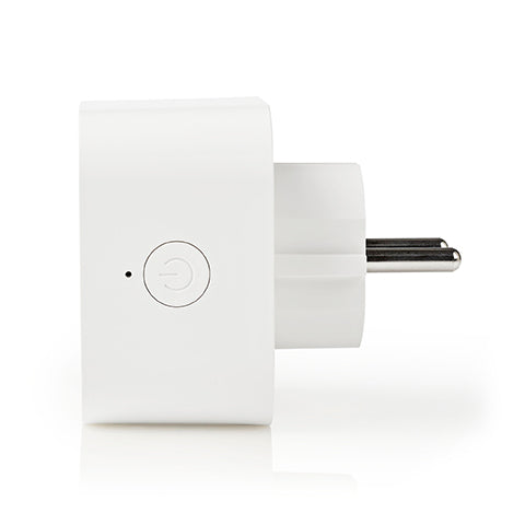 STAS wifi smart plug / schuko type F / 10A ondersteunt spraakbediening met Amazon Alexa en Google Home.