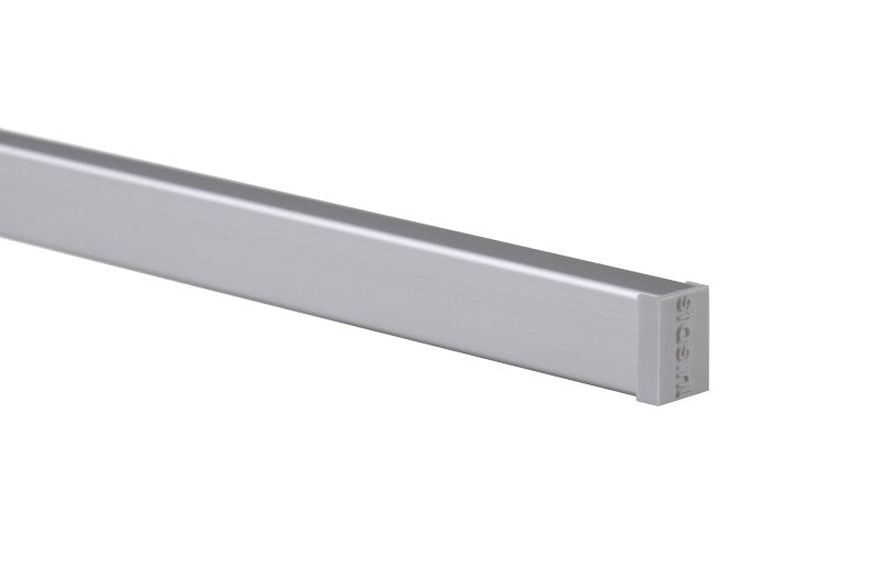 STAS minirail 300 cm, eenvoudig te installeren met de bijbehorende clipscrew.