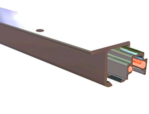 STAS u-rail multi 200 cm, geschikt voor gebruik met diverse lampjes en armaturen.