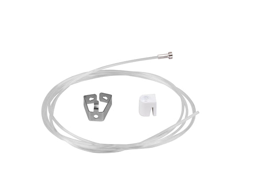 STAS cilinderhaak + perlon koord 150 cm + smartspring