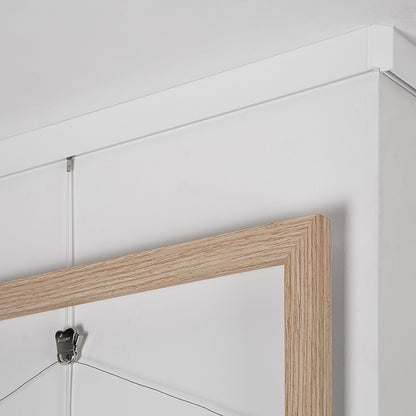STAS cliprail max + installatie kit: veelzijdig ophangsysteem met een draagkracht van 25 kg/m¹, ideaal voor afwerking.