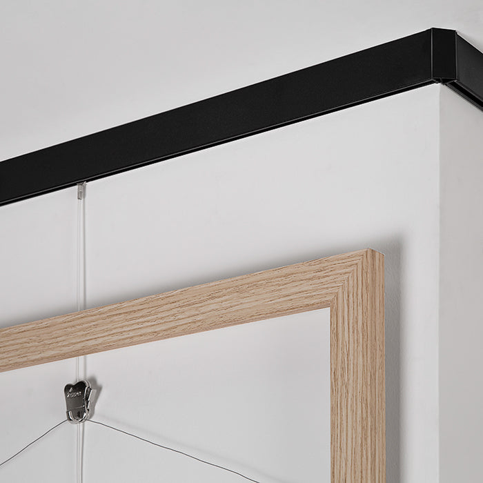 STAS cliprail max + installatie kit, ideaal voor strakke plafonds.