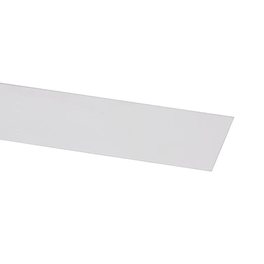 STAS staalstrip 100x5cm wit, perfect voor stevige en duurzame bevestiging van schilderijen en decoraties.