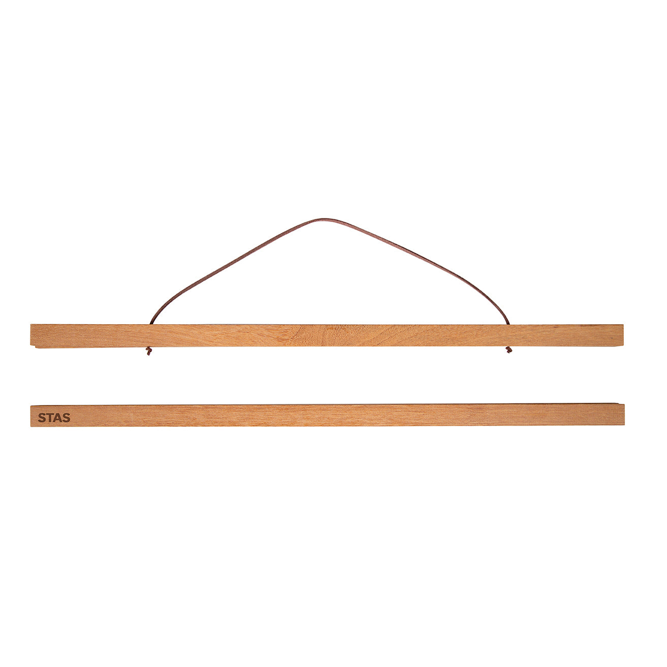 STAS posterhanger teak: met sterke magneten voor eenvoudig wisselen van je favoriete posters.