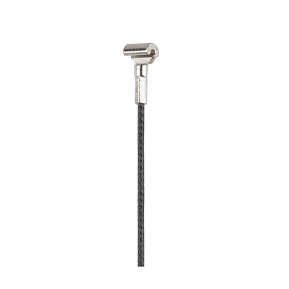 Met de STAS cobra + staalkabel wit/zwart 200 cm + zipper hang je eenvoudig tot 10 kg op.