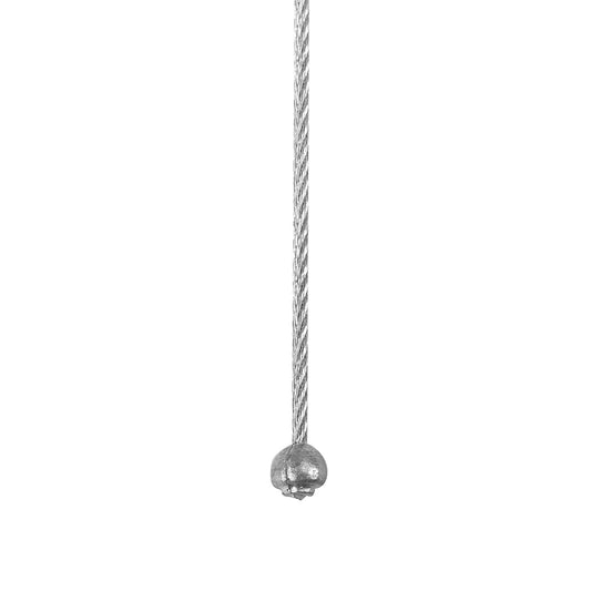 STAS staalkabel met eindstop (2m) is perfect voor flexibele ophangsystemen met staalkabel haken.