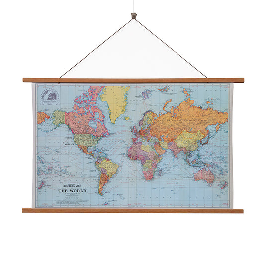 STAS posterhanger teak: trendy alternatief voor fotolijstjes, perfect voor posters tot 60 cm.