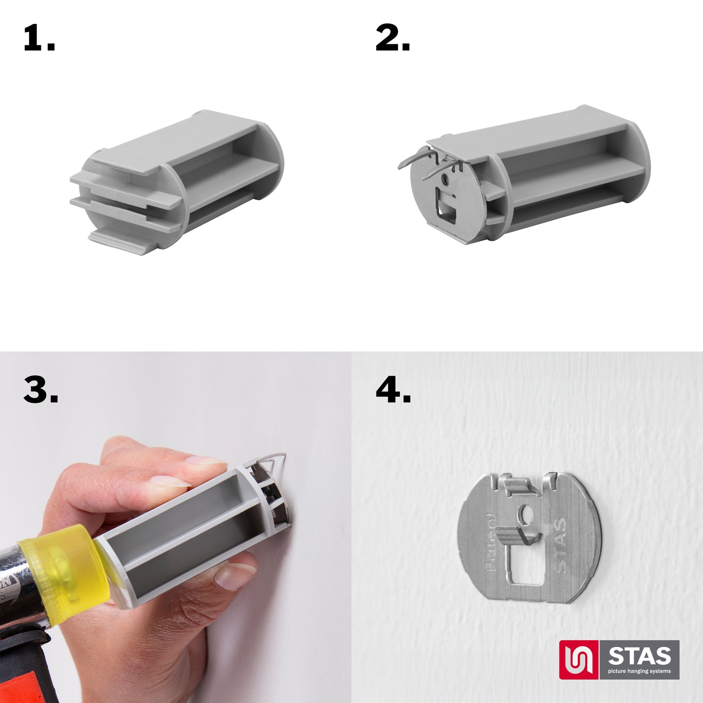 STAS Drywall/Gipswand Clips 10 stuks
