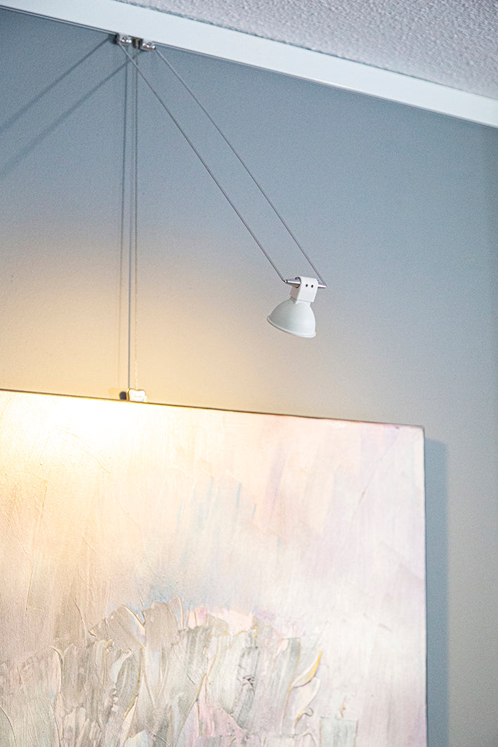 STAS armatuur met led-lamp geschikt voor de STAS multirail serie, eenvoudig te installeren.