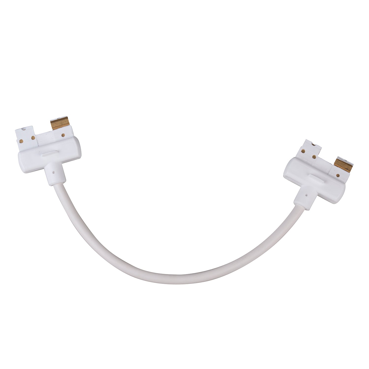 12 V kabel met 2 rail connector stekker voor STAS multirail, beschikbaar in verschillende lengtes.