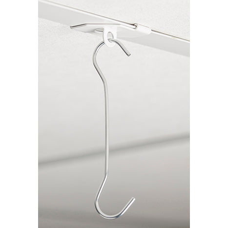 STAS dubbele c-haak/dubbelhanger, ideaal voor systeemplafonds in scholen, kantoren en detailhandel.