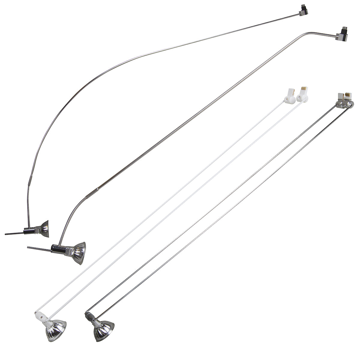 STAS armatuur met led-lamp geschikt voor de STAS multirail serie, eenvoudig te installeren.