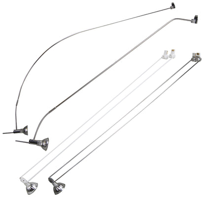 STAS armatuur met led-lamp geschikt voor de STAS multirail serie, eenvoudig te installeren.