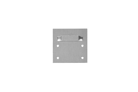 STAS dibond hanger zelfklevende haak - 70 x 70mm - 3kg draagkracht, perfect voor vlakke panelen zoals spiegels.