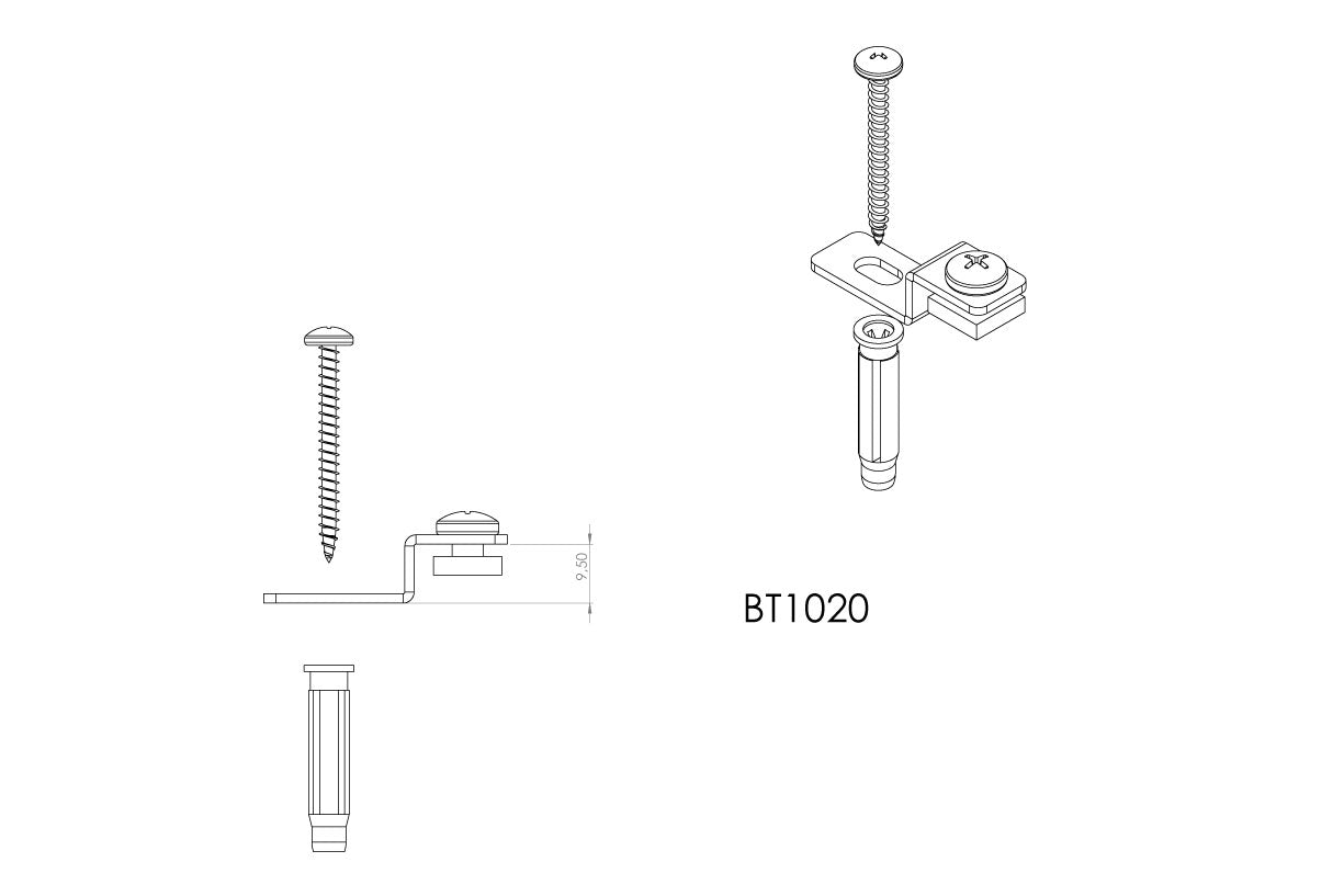 STAS textielframe hanger (set van 2) biedt flexibiliteit en gemak in gebruik voor al uw frames.