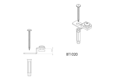 STAS textielframe hanger (set van 2) biedt flexibiliteit en gemak in gebruik voor al uw frames.
