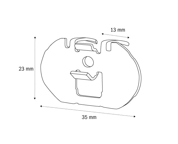 Complete set: STAS drywallXpress 150cm - eenvoudig te installeren met alleen een hamer en onze hulptool.