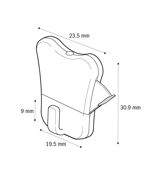 Complete set: STAS u-rail 150cm - verkrijgbaar in wit en zwart, afgestemd op uw interieur.