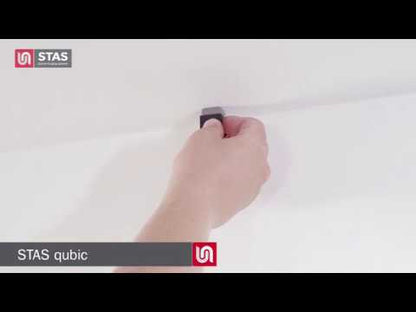 STAS qubic met staalkabel glijder + zipper