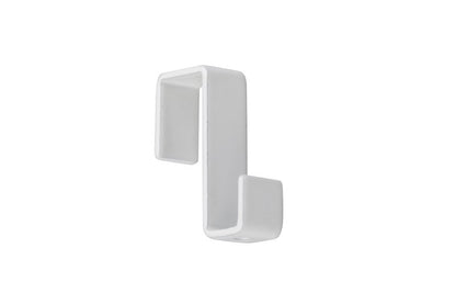 STAS wandhaak wit - diverse maten, zeer geschikt voor wanddecoraties en accessoires.