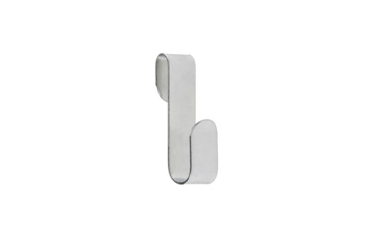 Wandhaak - alu lux kozijn, geschikt voor wandpanelen tot 15kg. Gebruik met perlon koord voor decoraties.