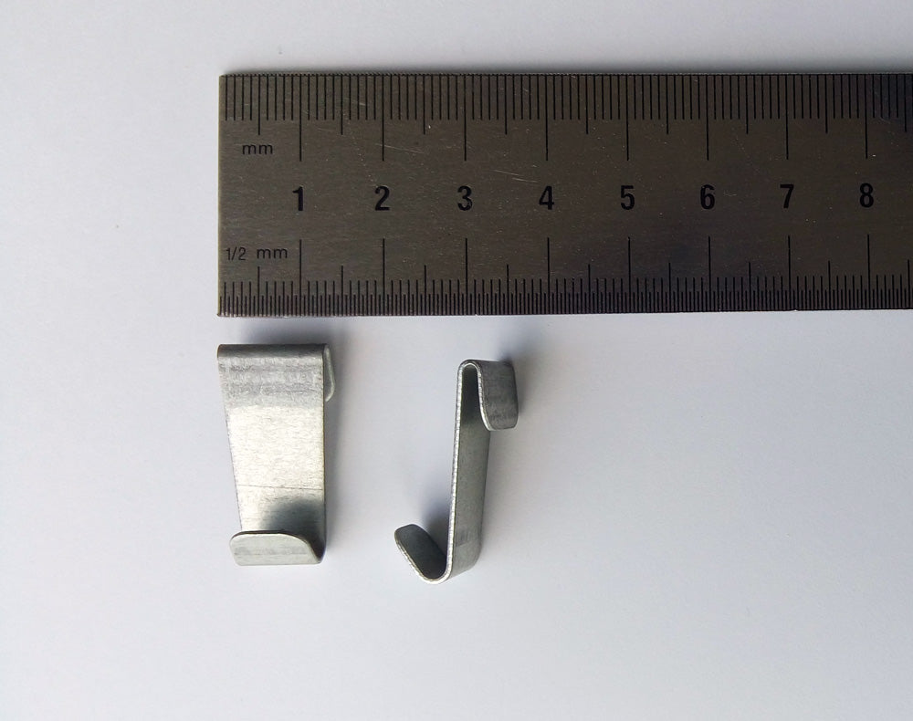 Scheidingswandhaak maars, biedt sterke ondersteuning voor lichte en middelzware items.