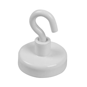 STAS magnetische plafondhaak rond 25 mm is perfect voor het snel ophangen van decoraties en lesmateriaal aan systeemplafonds.