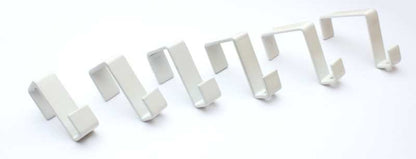 STAS wandhaak wit - diverse maten, ideaal in combinatie met STAS zipper of smartspring.