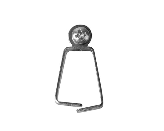 STAS picture clip set met schroefjes, voor een recht ophangend schilderij zonder voorover te leunen.