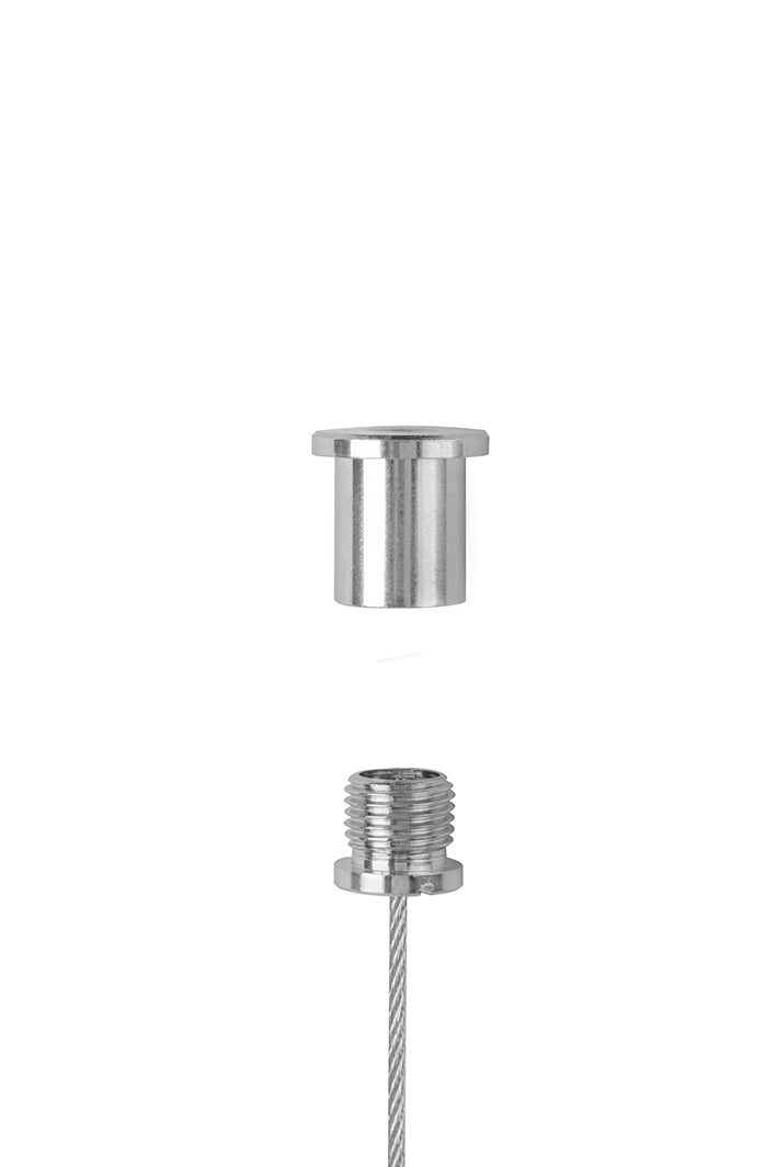 STAS ophangset met paneelhanger (6mm) ideaal voor reclame en routeaanduiding tot 25 kg belastbaar.