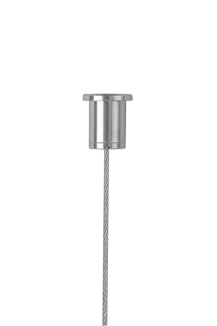 STAS ophangset met paneelhanger (6mm) geschikt voor dibond, forex, triplex, aluminium, en hout.