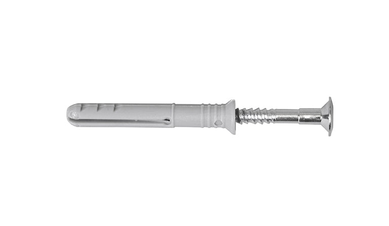 STAS slagplug is ideaal voor het bevestigen van rails aan een wand of plafond.