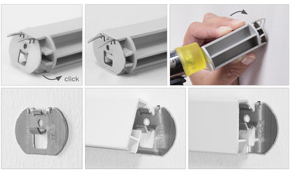 Complete set: STAS drywallXpress 150cm - ideaal voor gipswanden, metal stud wanden en gasbetonwanden.