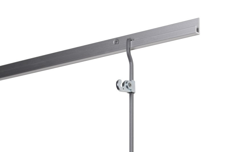 STAS j-rail max 200 cm, perfect voor het creëren van een mooi foto-overzicht.