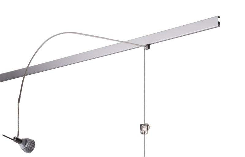 STAS multirail armatuur signo - chroom, 70cm is exclusief lampje te bestellen voor aanpassing naar keuze.
