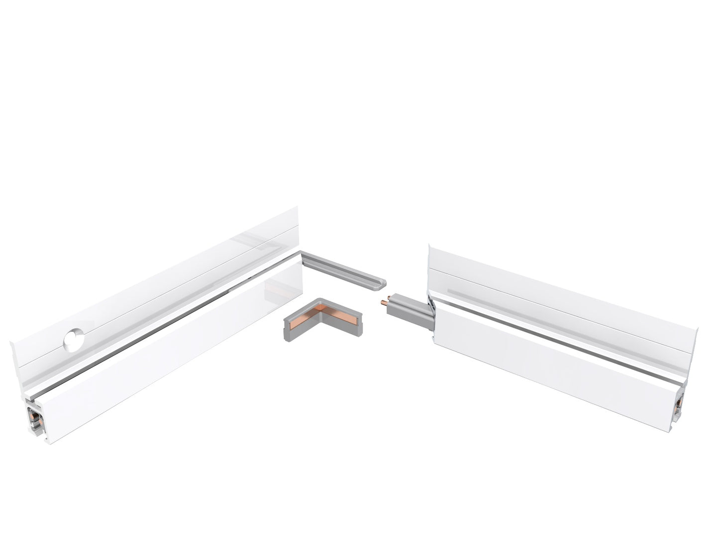 STAS multirail crown hoekverbinder
