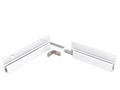 STAS multirail crown hoekverbinder