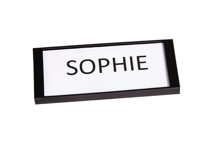 STAS name tag voor de papergrip, perfect voor scholen en thuisgebruik.