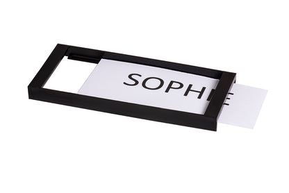 STAS name tag voor de papergrip, maak kunstwerken persoonlijk met naamkaartjes.