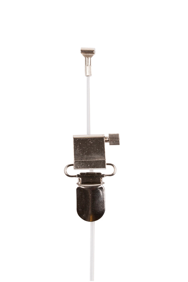 STAS textielhanger heeft twee maten: 27mm en 36mm voor verschillende gewichten.