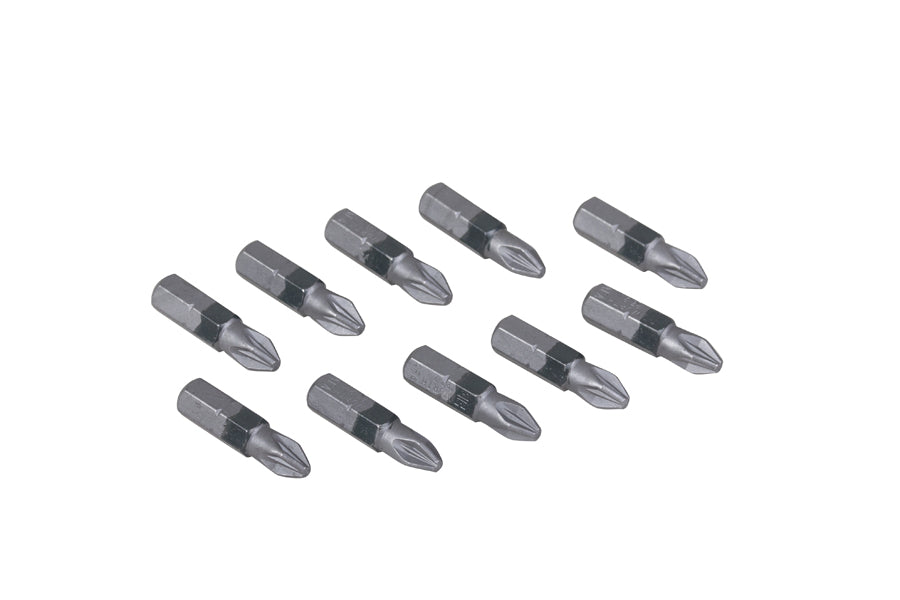 Bit pozidriv kruis PZ2 25mm, geschikt voor Pozidriv-kruiskopschroeven, ideaal voor doe-het-zelf projecten.