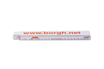 Duimstok 200cm - Betrouwbare 2 meter lange duimstok, perfect voor zowel hobby als professioneel gebruik.