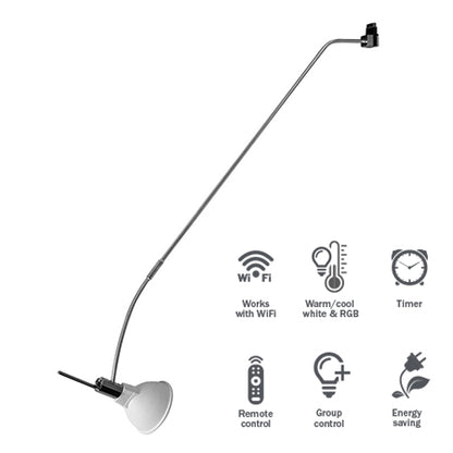 STAS Wi-Fi smart-led incl. STAS sirius armatuur: slimme, dimbare verlichting via Wi-Fi en app voor optimale decoratie.