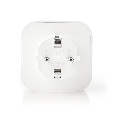 STAS wifi smart plug / schuko type F / 10A ideaal voor afstandsbediening en tijdschema's.