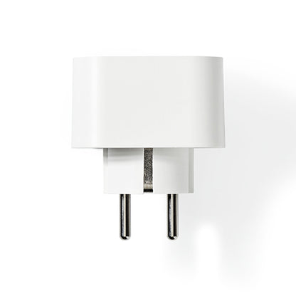 STAS wifi smart plug / schuko type F / 10A eenvoudig in te stellen voor slimme thuis toepassingen.